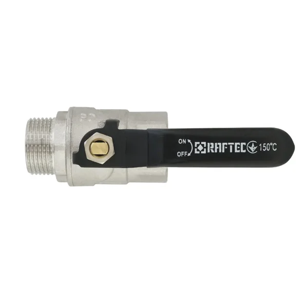 Кран шаровой Raftec BLACK PN20 ЗВ 3/4