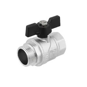 Кран кульовий Raftec BLACK PN40 ЗВ 1