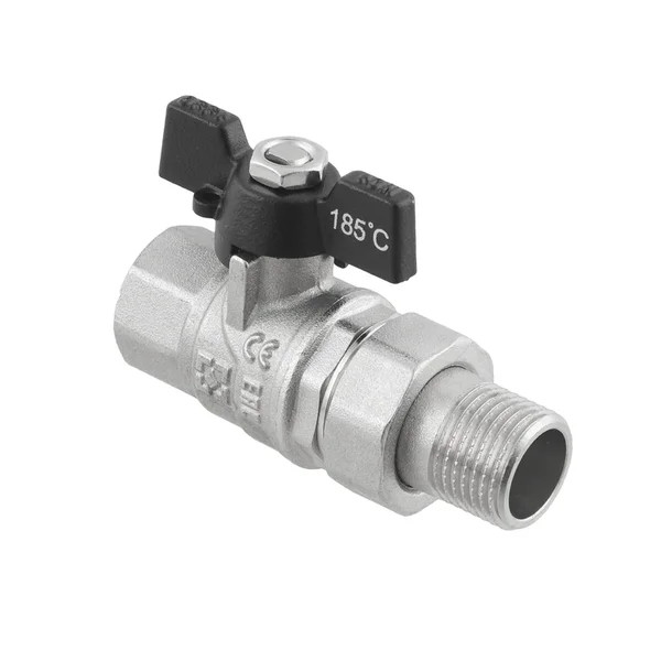 Кран кульовий з американкою Raftec BLACK PN15 ВЗ 1/2