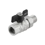 Кран кульовий з американкою Raftec BLACK PN15 ВЗ 1/2