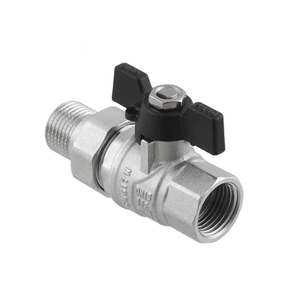 Кран кульовий з американкою Raftec BLACK PN15 ВЗ 1/2