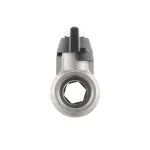 Кран кульовий з американкою Raftec BLACK PN15 ВЗ 1/2