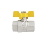 Кран шаровый Raftec YELLOW PN40 ВВ 1/2