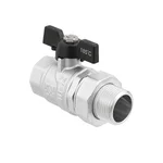 Кран кульовий з американкою Raftec BLACK PN40 ВЗ 1