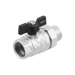 Кран кульовий з американкою Raftec BLACK PN40 ВЗ 1