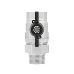 Кран кульовий з американкою Raftec BLACK PN40 ВЗ 1