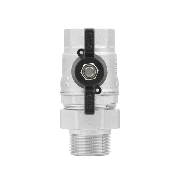 Кран кульовий з американкою Raftec BLACK PN40 ВЗ 1