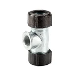 GEBO QUICK QT затискний трійник з різьбою DN15 19.7-21.8мм x1/2