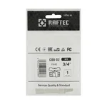 Кран шаровый Raftec RED PN40 ВВ 3/4