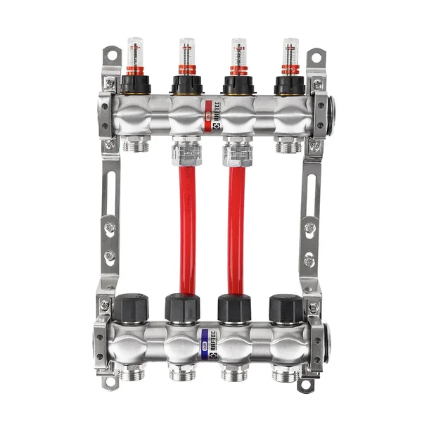 Коллектор с расходомерами Raftec STEEL 1