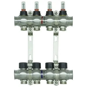 Колектор з витратомірами Raftec STEEL 1