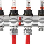 Коллектор с расходомерами Raftec STEEL 1