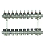 Коллектор с расходомерами Raftec STEEL 1