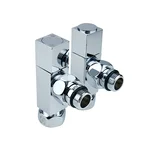 Кран вентильний кутовий Raftec PN10 ЗВ 1/2