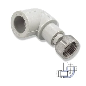 Колено PPR Ekoplastik ЗЗ 20х3/4