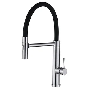 Смеситель для кухни с выдвижным изливом Lambert Pull-Out LR3034