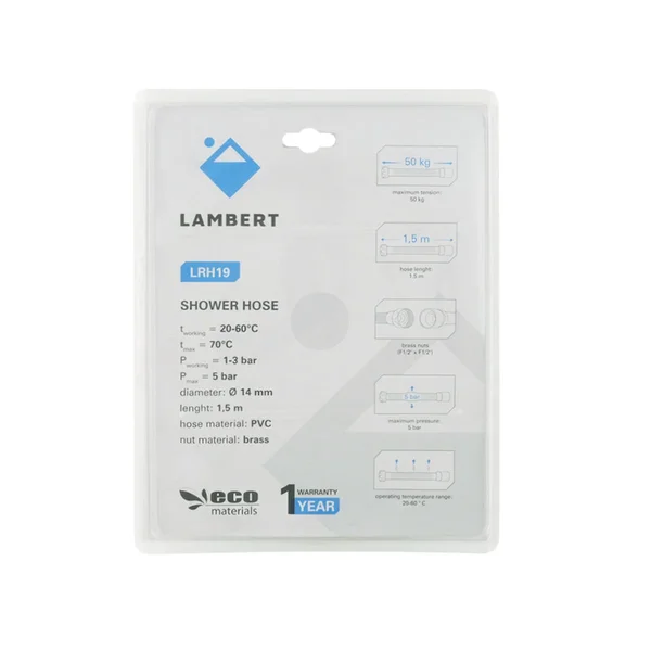 Шланг душевой Lambert LRH19 1.5м