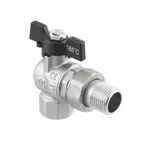 Кран кульовий Raftec BLACK DN15 НВ 1/2