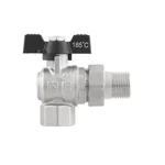 Кран кульовий Raftec BLACK DN15 НВ 1/2