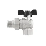 Кран кульовий Raftec BLACK DN15 НВ 1/2
