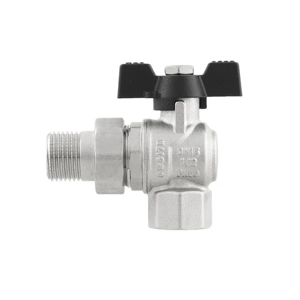 Кран кульовий Raftec BLACK DN15 НВ 1/2