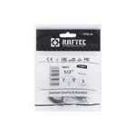 Хомут трубний Raftec (гайка (М8+10)+шуруп) 1/2