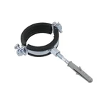 Хомут трубний Raftec (гайка (М8+10)+шуруп) 2
