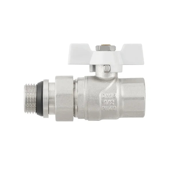 Кран кульовий з американкою Raftec WHITE DN15 1/2