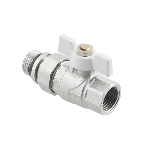 Кран кульовий з американкою Raftec WHITE DN15 1/2