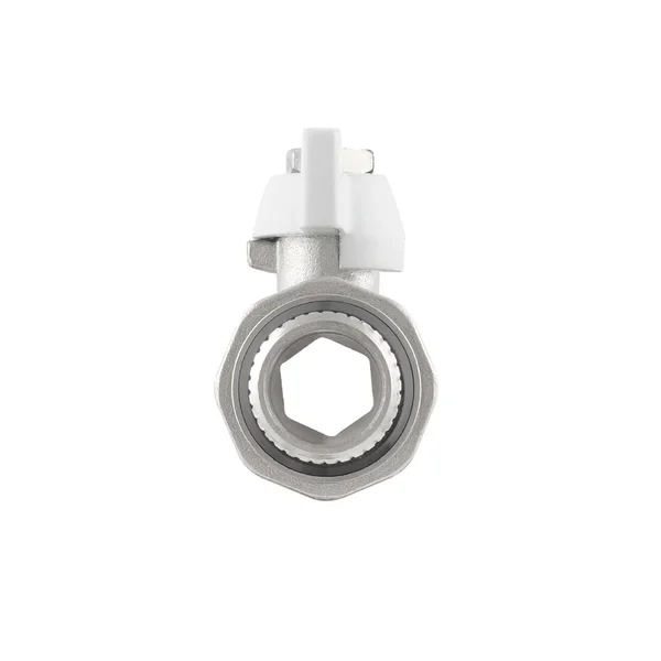 Кран кульовий з американкою Raftec WHITE DN15 1/2