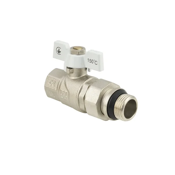 Кран шаровой с американкой Raftec WHITE DN25 1