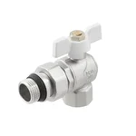 Кран угловой с американкой Raftec WHITE DN15 1/2
