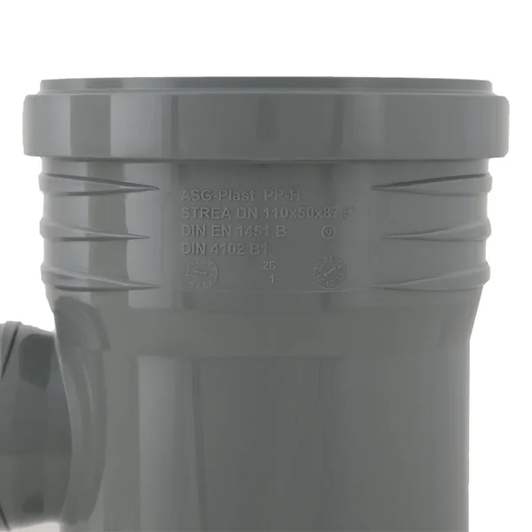 Тройник внутренний ASG HTR ф110х50мм x87°