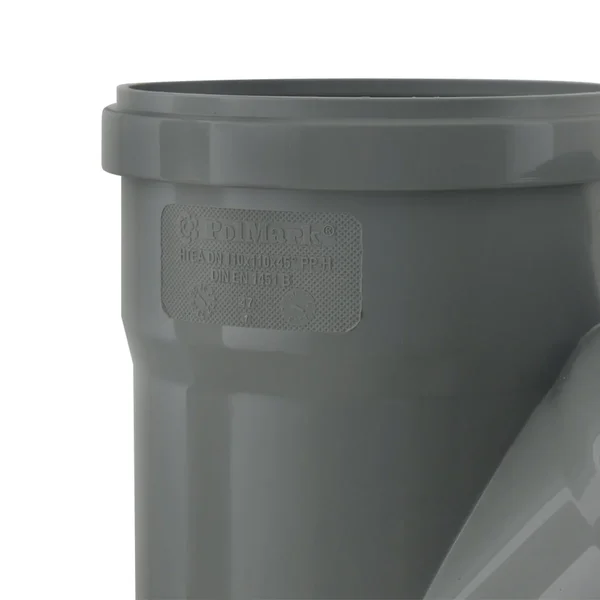 Тройник внутренний Polmark ф110мм x45°