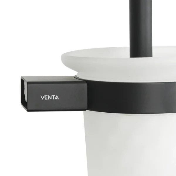 Йоржик настінний VENTA V250B матове скло чорний