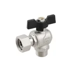 Кран угловой с накидной гайкой Raftec PN40 ВЗ 1/2