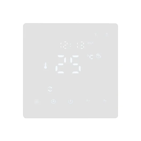 Цифровой терморегулятор для теплого пола Raftec WiFI (WHITE) R608W