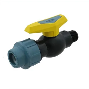 Кран кульовий ПНД SantehPlast ЗЗ 20х1/2