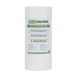 Картридж механической очистки из вспененного полипропилена Eco Filters EF-PP BB10 5 мкм