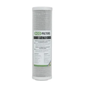 Сорбционный картридж из спрессованного активированного угля Eco Filters EF-CTO