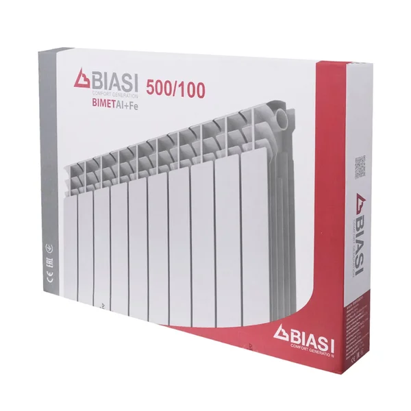 Секція біметалевого радіатора BIASI 500/100 (10 СЕКЦІЙ)