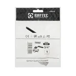 Кран шаровой трехходовой Raftec BLACK DN20 13/4