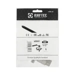 Кран шаровой с дренажом Raftec BLACK DN15 1/2