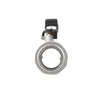 Кран шаровой с американкой Raftec BLACK PN20 ВН 1 1/2