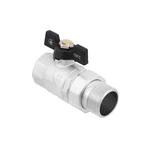 Кран кульовий з американкою Raftec BLACK PN20 ВЗ 1 1/4