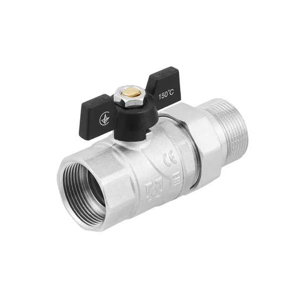 Кран кульовий з американкою Raftec BLACK PN20 ВЗ 1 1/4