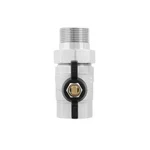 Кран кульовий з американкою Raftec BLACK PN20 ВЗ 1 1/4