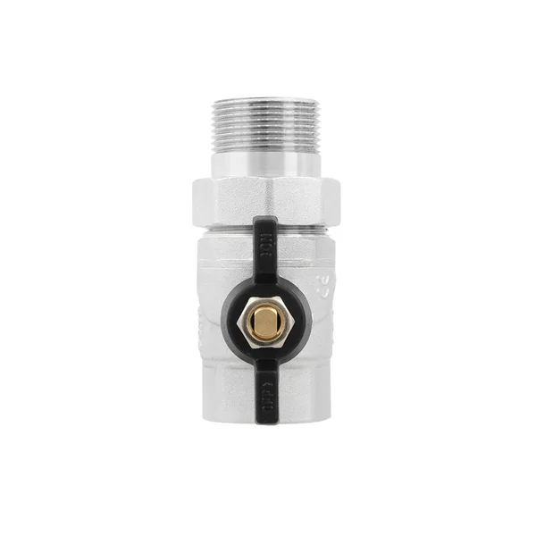Кран кульовий з американкою Raftec BLACK PN20 ВЗ 1 1/4