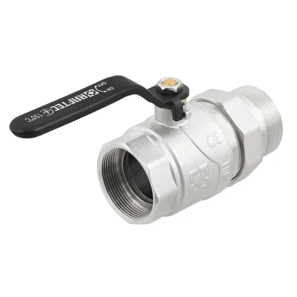 Кран шаровой с американкой Raftec BLACK PN20 ВН 2