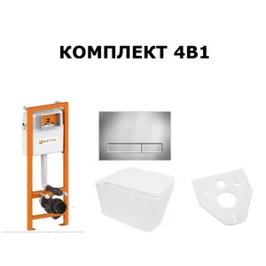 Комплект унитаз VENTA FOKUS+ Инст ZSP/M400/0/K KK pol+Клав.SSPP/110/0/К+.пан.AKC/108/0/T Комплект унитаз VENTA FOKUS+ Инст ZSP/M400/0/K KK pol+Клав.SSPP/110/0/К+.пан.AKC/108/0/T